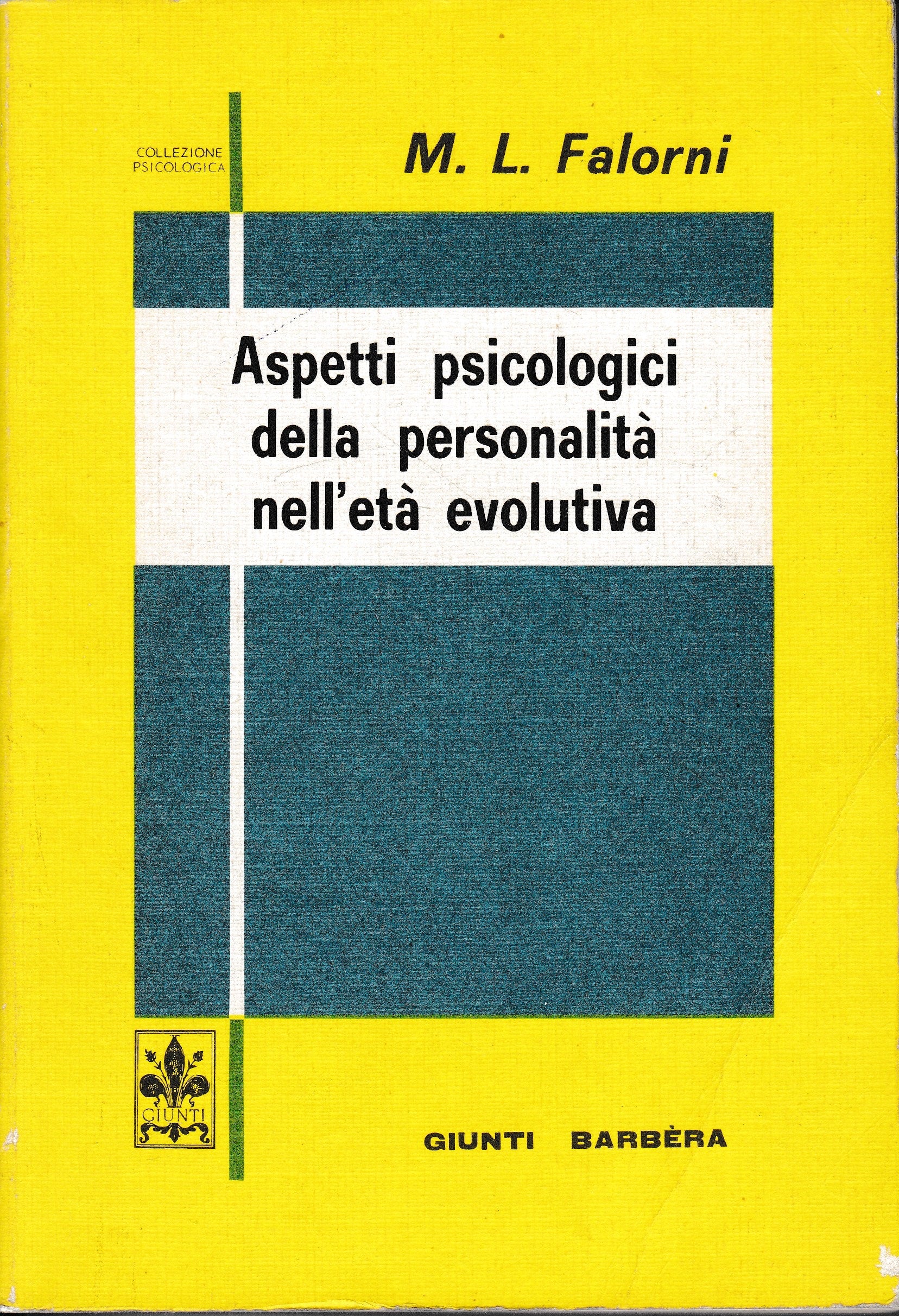 Aspetti psicologici della personalità nell'età evolutiva - copertina