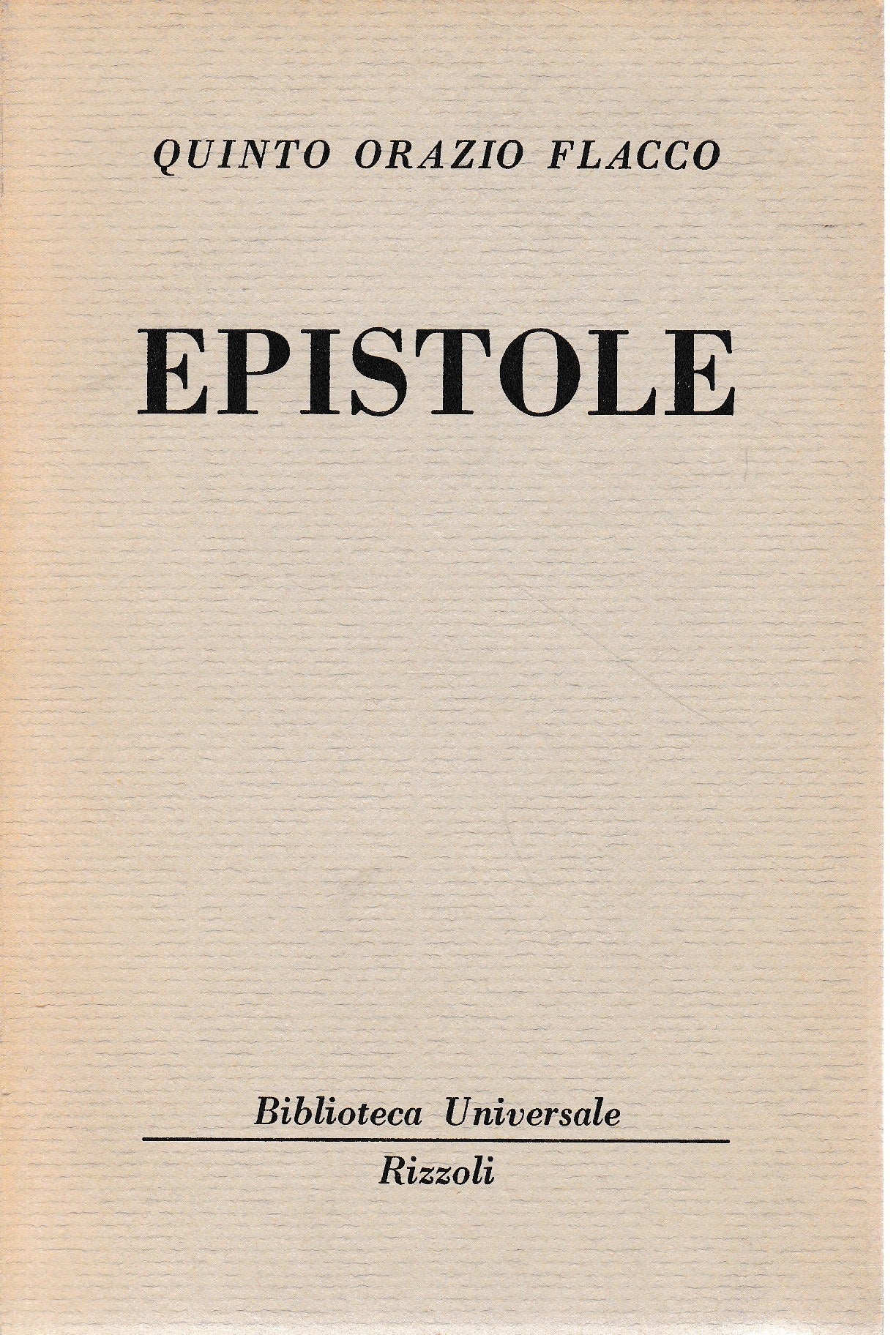 Epistole - copertina