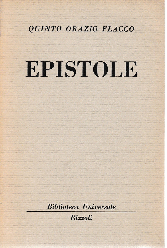 Epistole - copertina