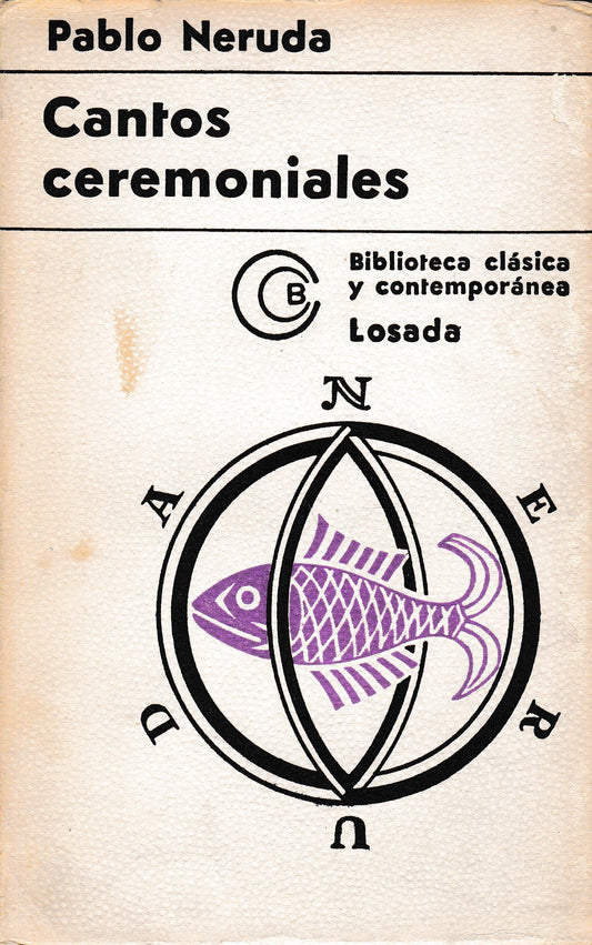 Cantos cerimoniales - copertina