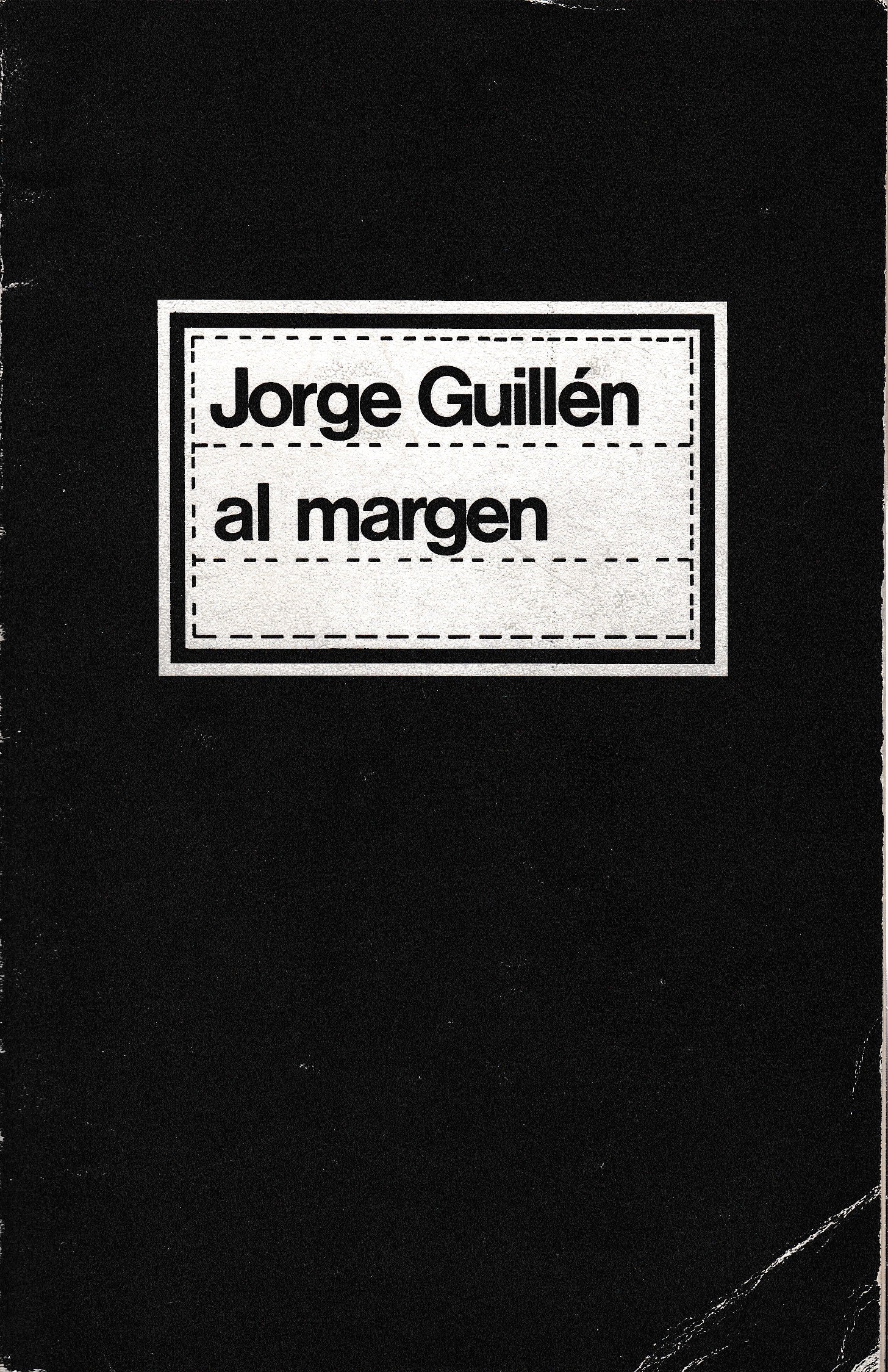 Al margen - copertina