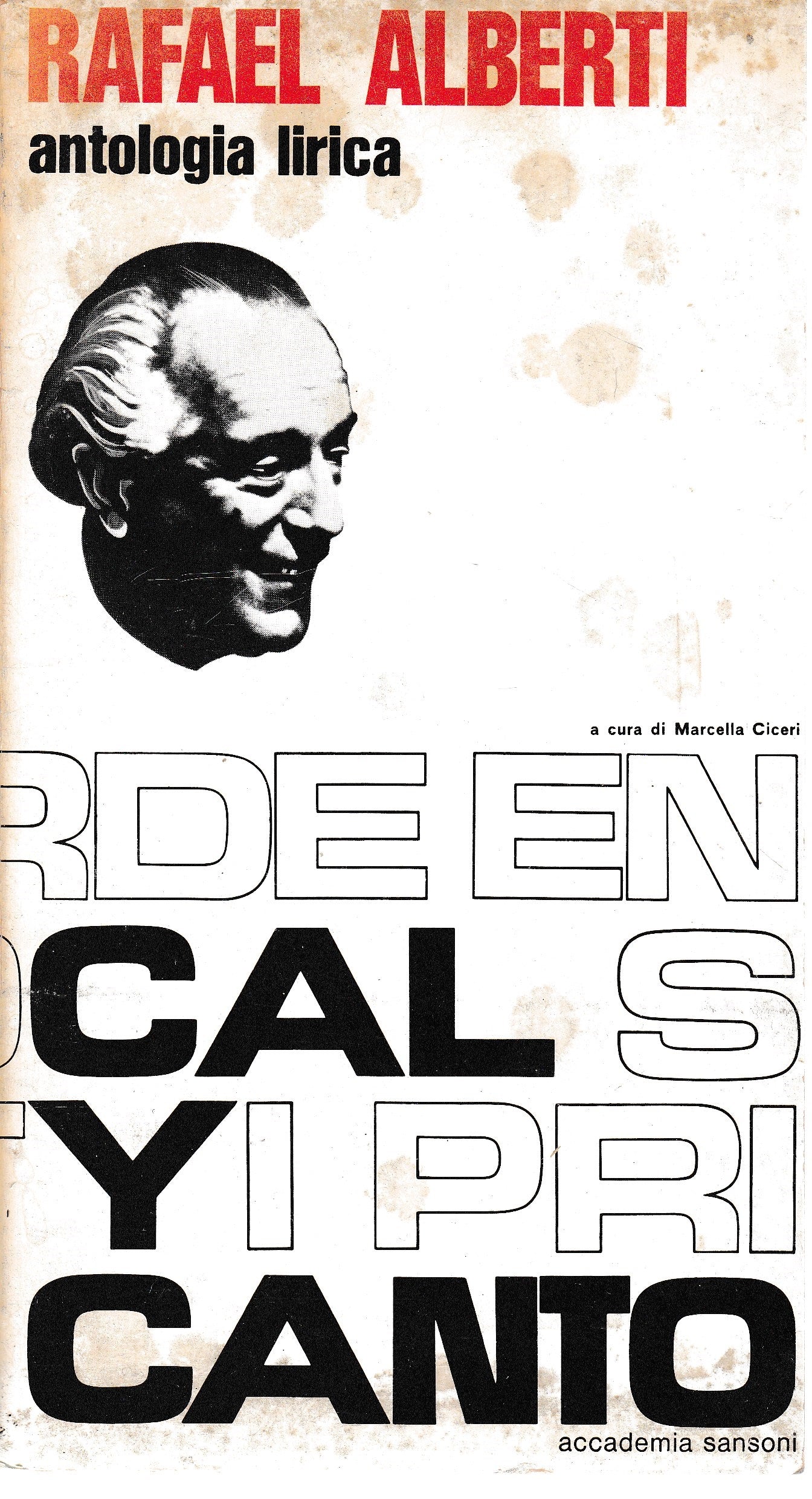 Cal y canto - copertina