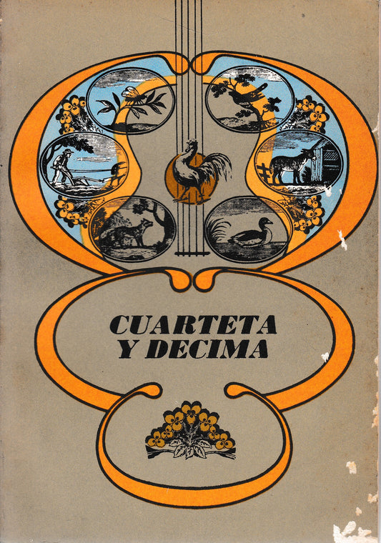 Cuarteta y decima. Folklore oral de Cuba - copertina