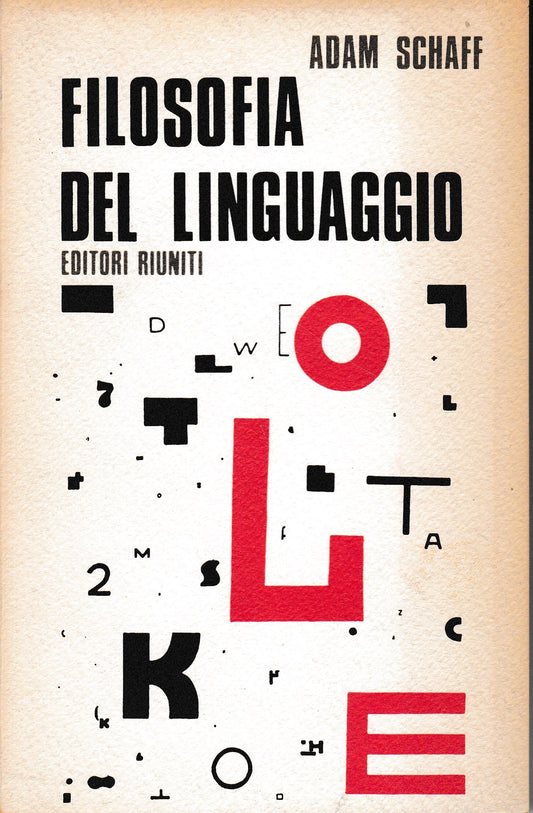 Filosofia del linguaggio - copertina