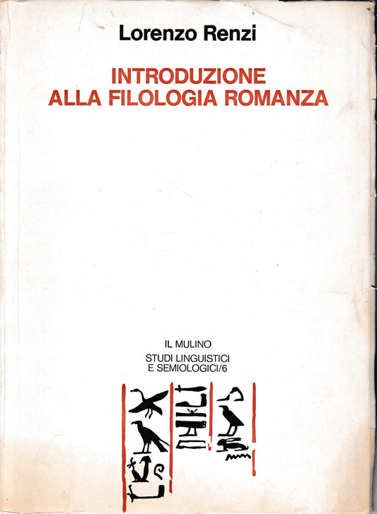 Introduzione alla filologia romanza - copertina