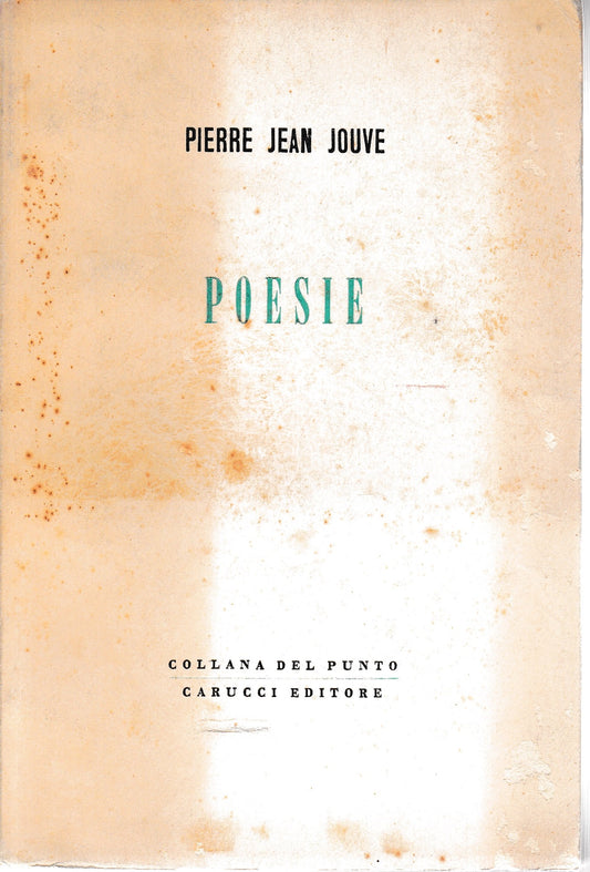 Poesie vol. 3° - copertina