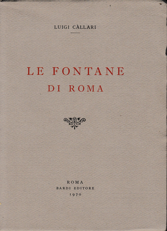 Le fontane di Roma - copertina