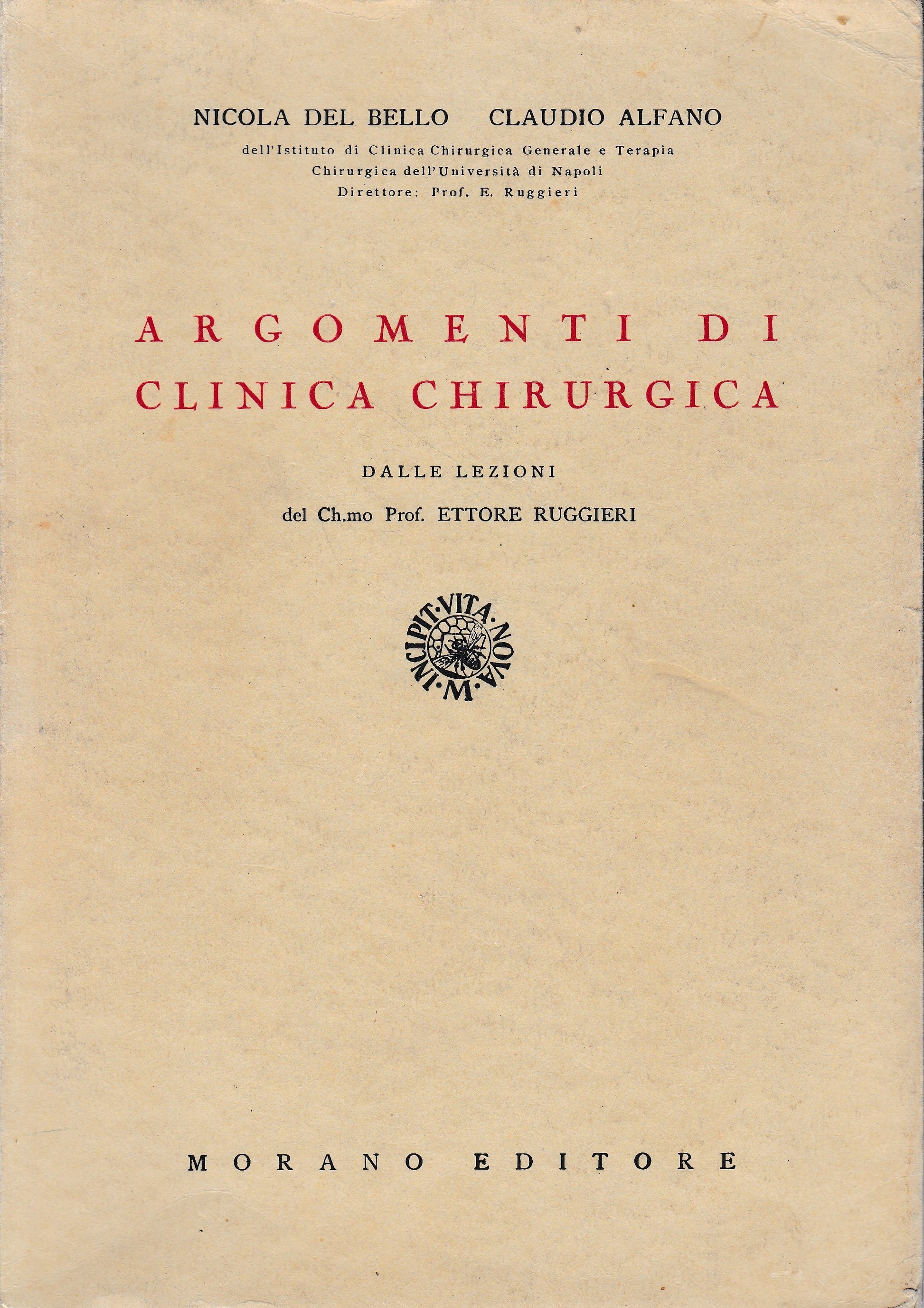 Argomenti di clinica chirurgica - copertina