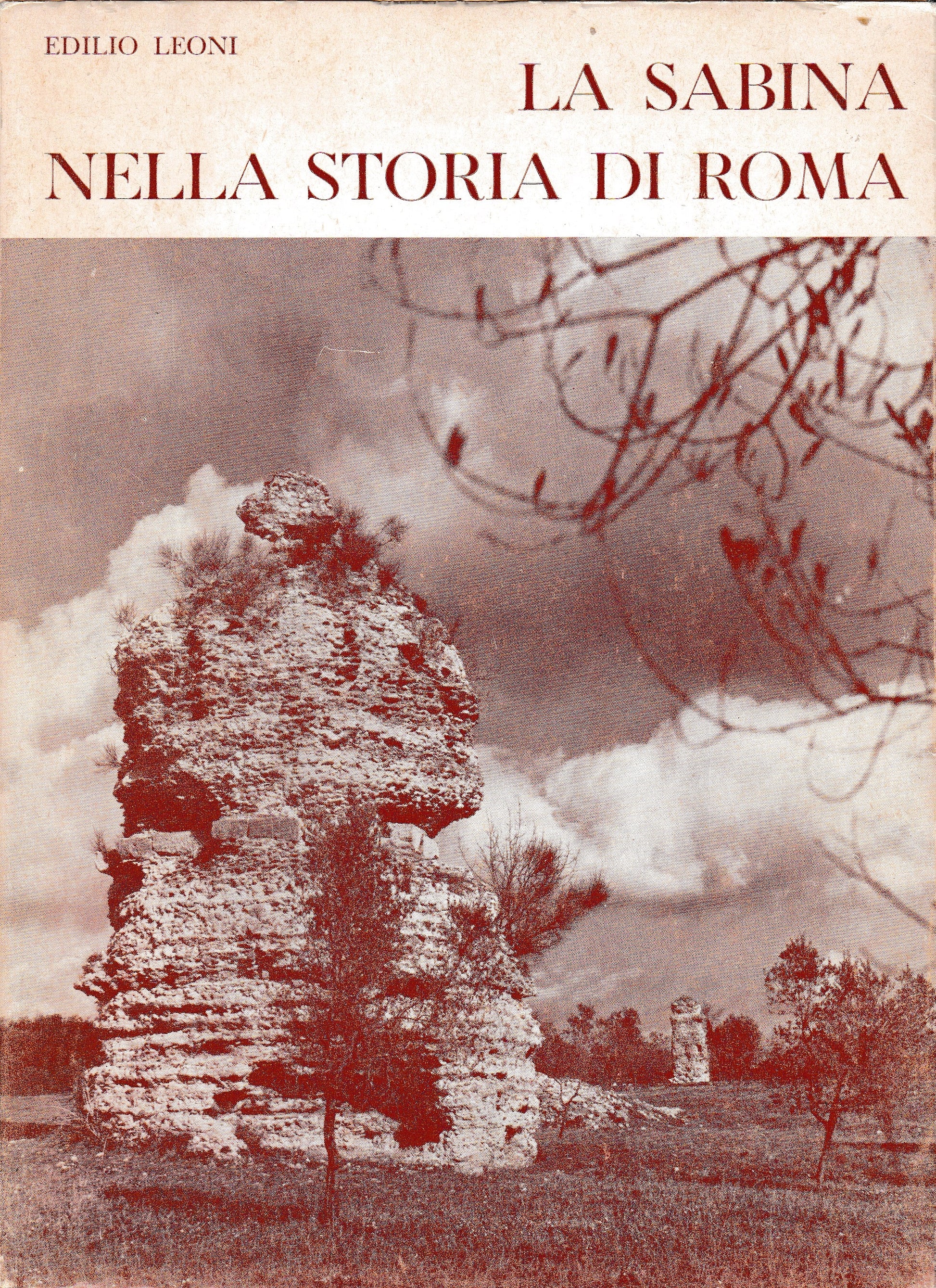 La Sabina nella storia di Roma - copertina