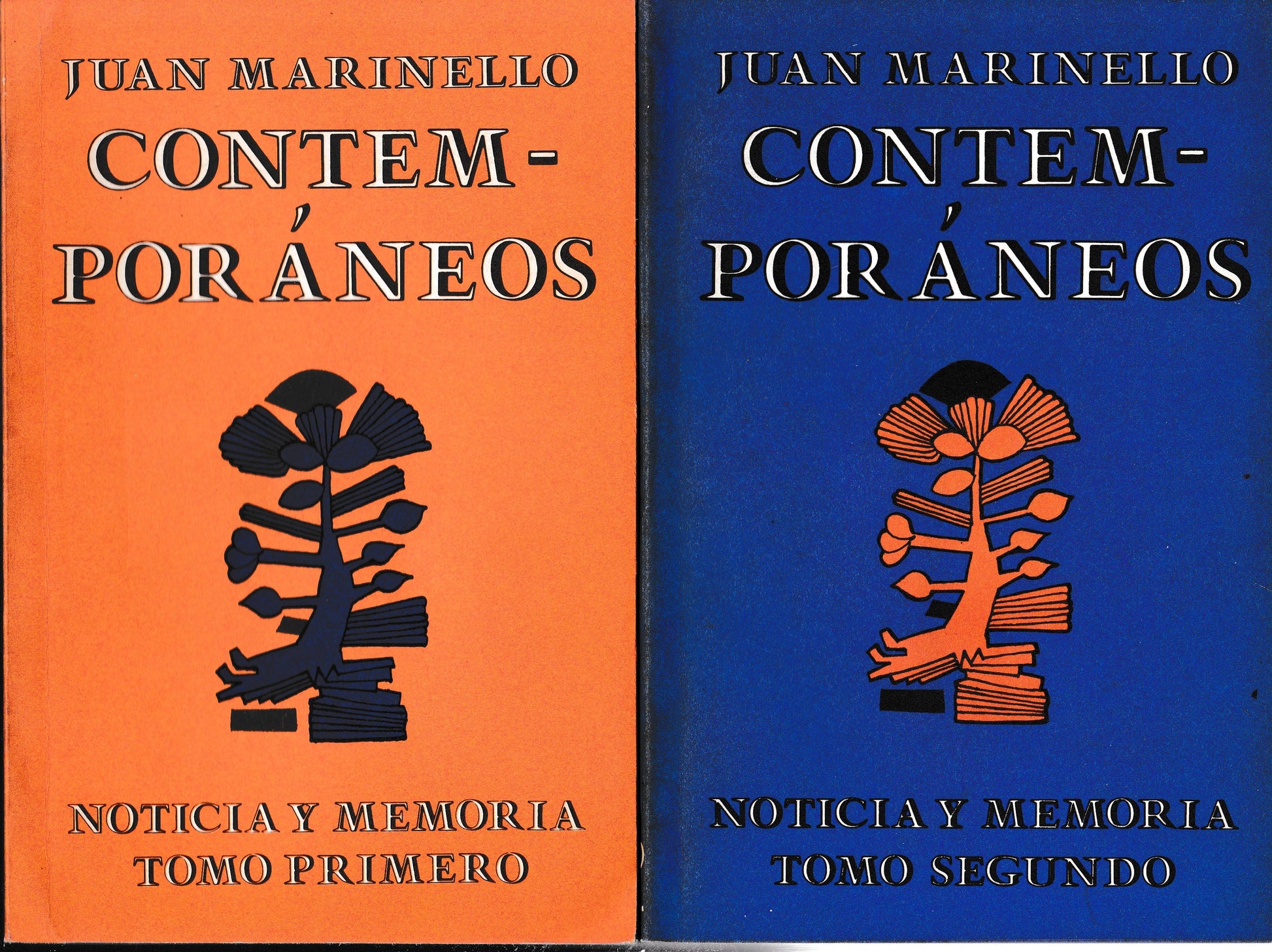 Contemporàneos. Noticia y memoria 2 volumi - copertina