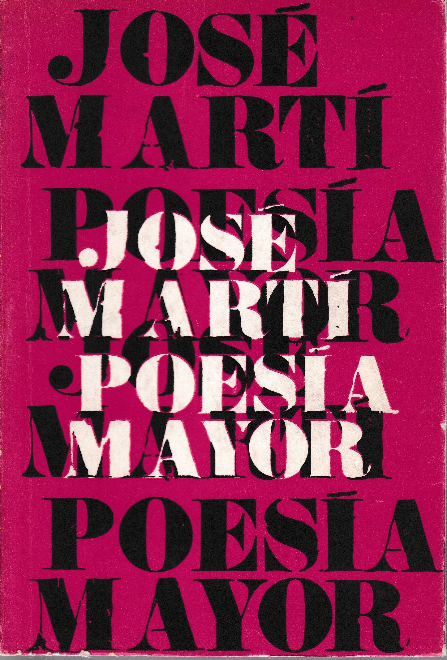 Poesia mayor - copertina