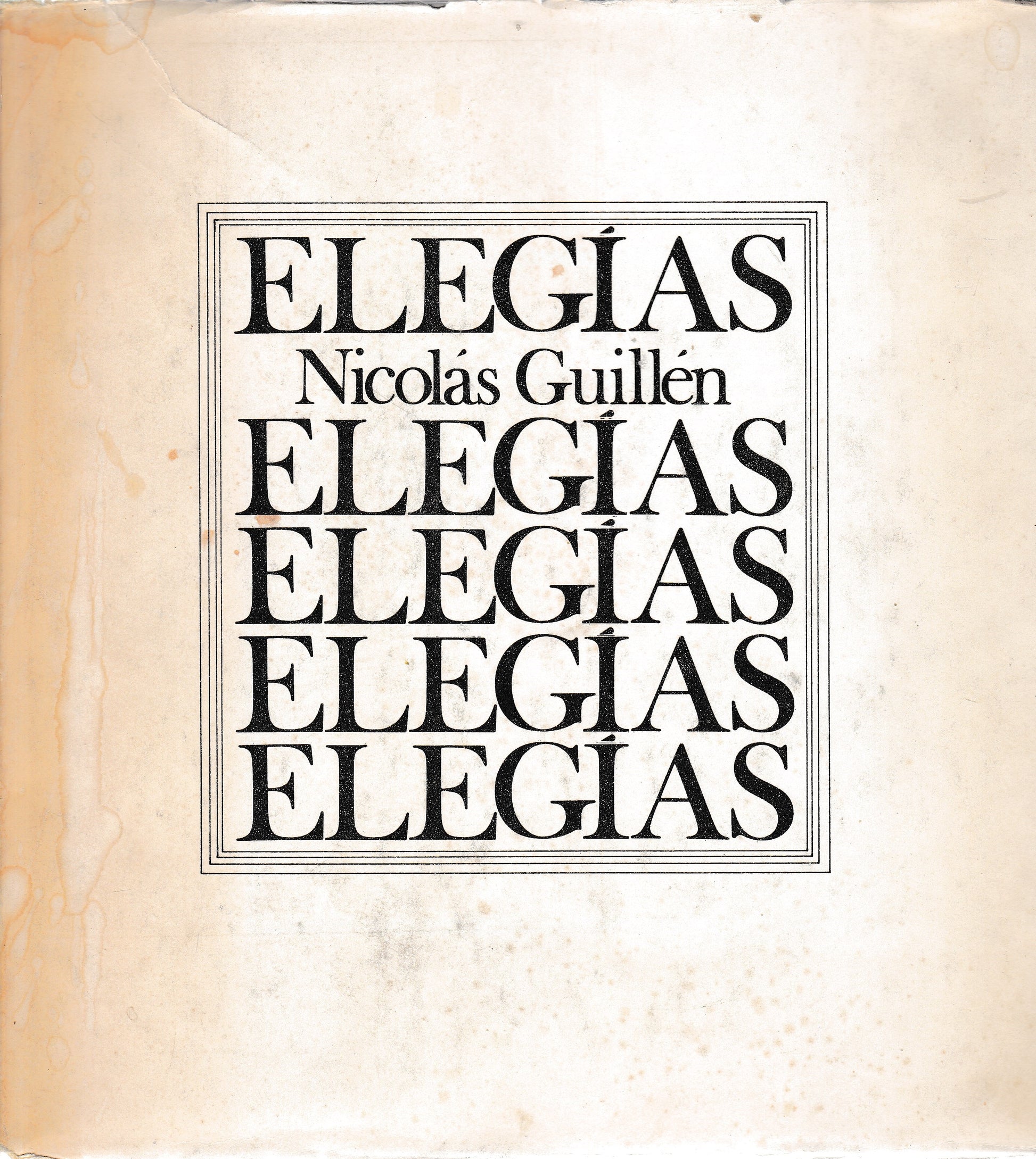 Elegìas - copertina