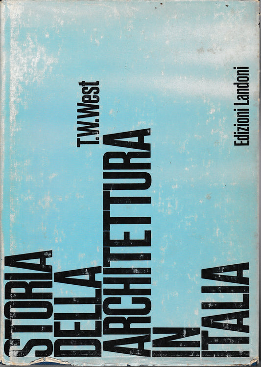 Storia della architettura in Italia - copertina
