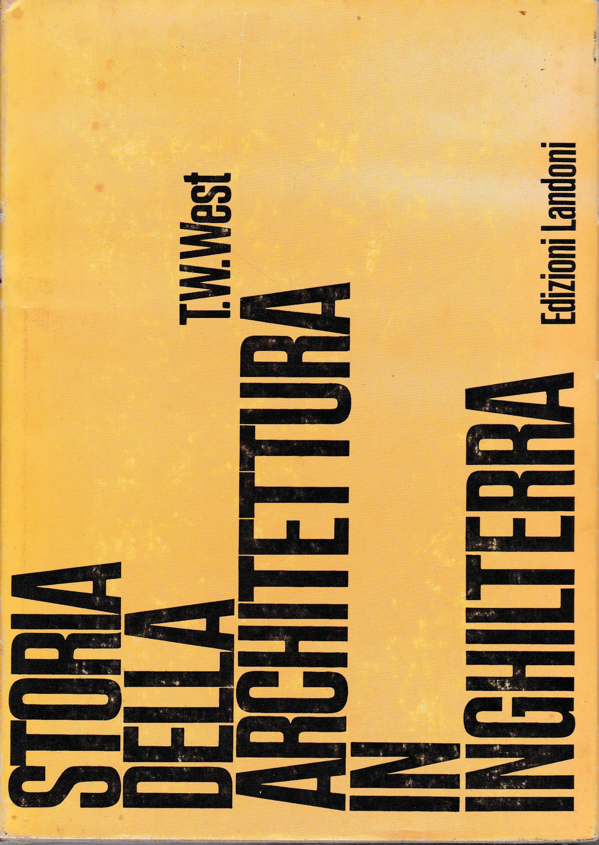 Storia della architettura in Inghilterra - copertina