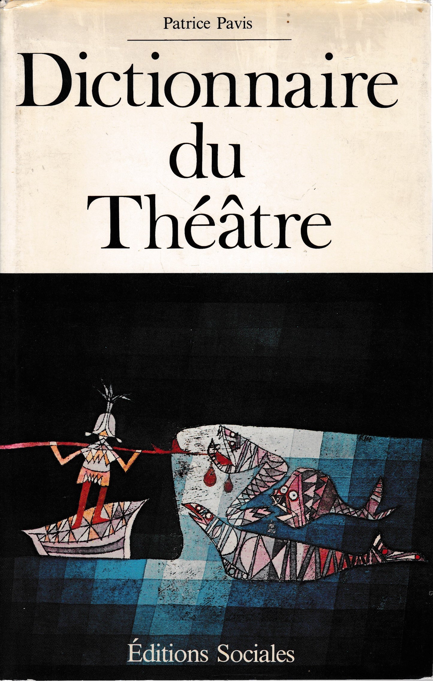 Dictionnaire di Théatre - copertina