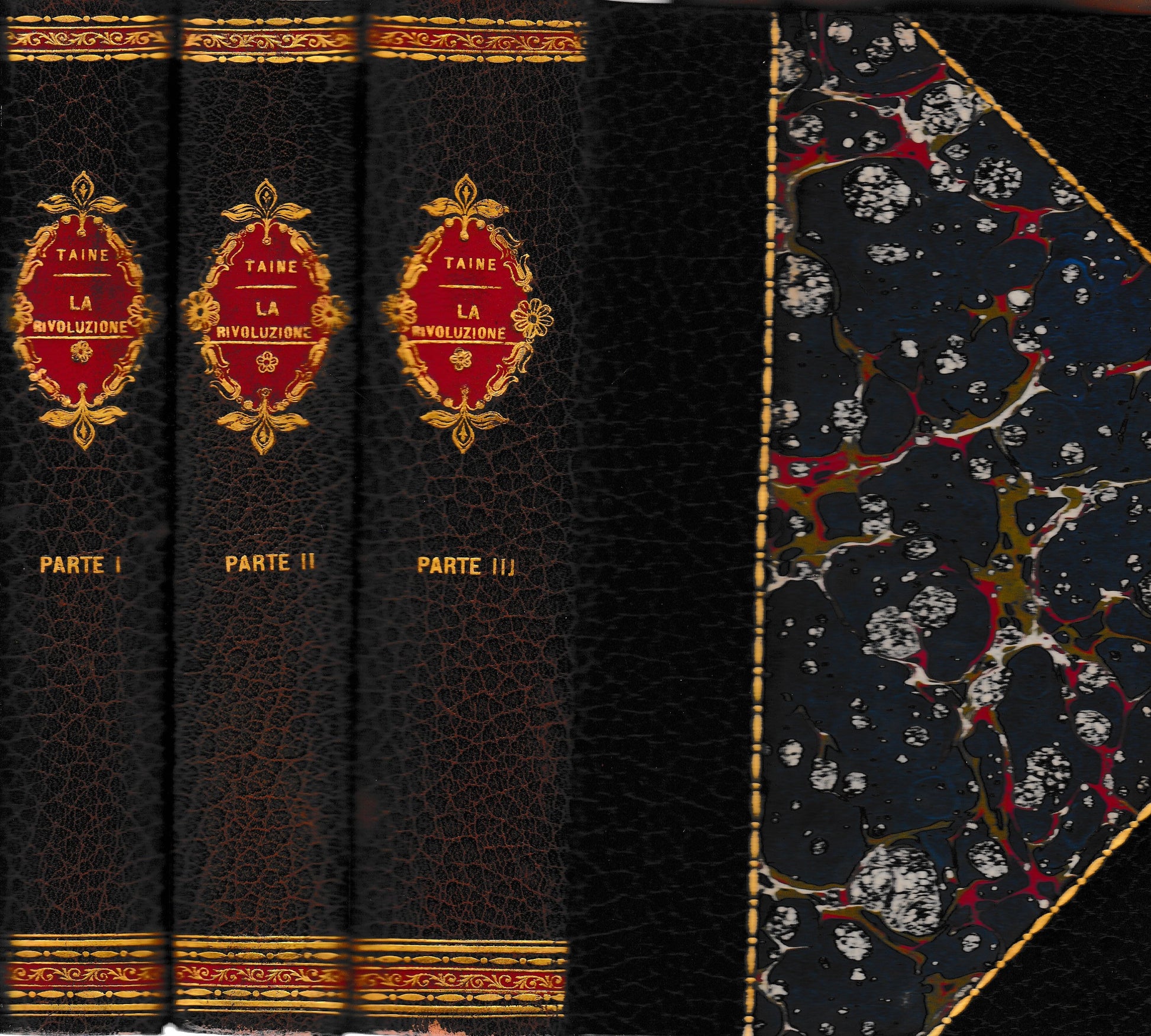 LA RIVOLUZIONE. 1. L'anarchia (parte prima e seconda) 2. La conquista giacobina (parte prima e seconda). 3. Il governo rivoluzionario (parte prima e seconda) - copertina