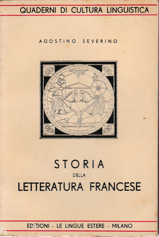 Storia della letteratura francese - copertina