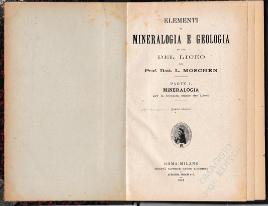 Elementi di Mineralogia e Geologia - copertina