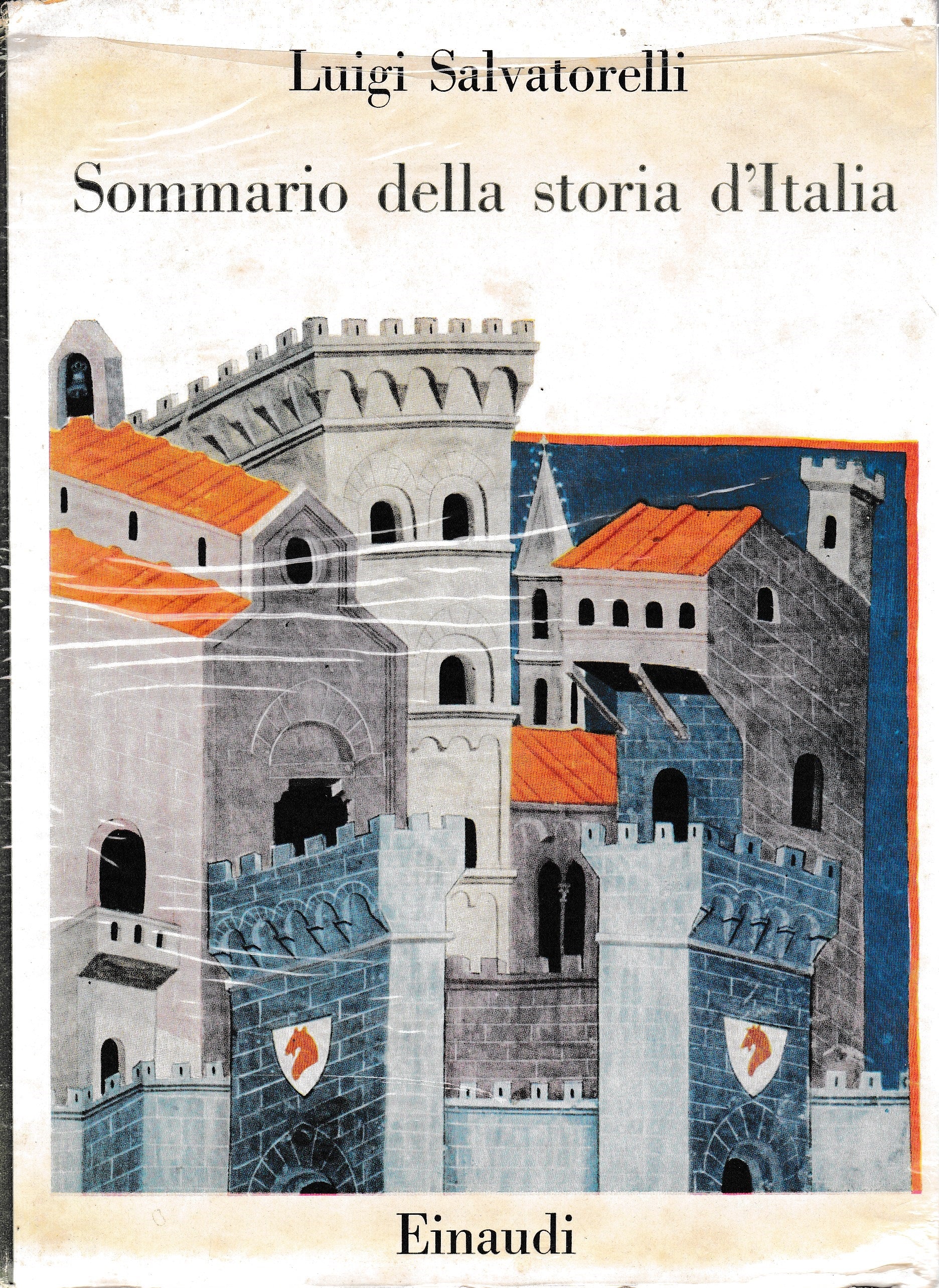 Sommario della storia d'Italia - copertina