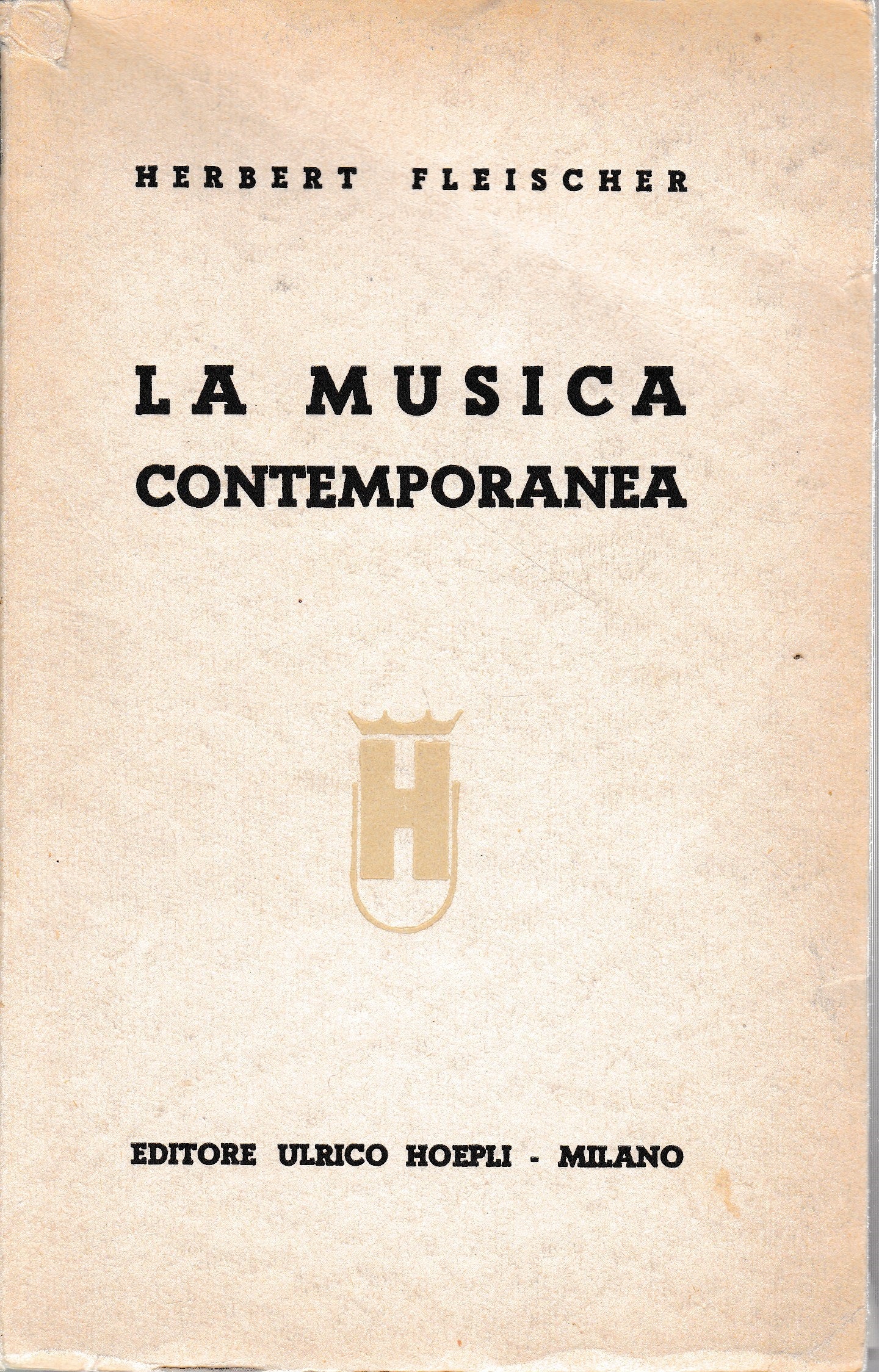 La musica contemporanea - copertina