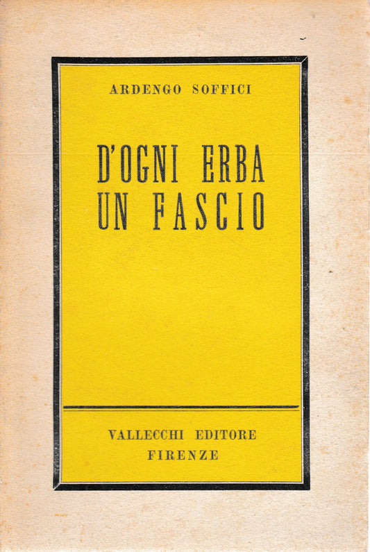 D'ogni erba un fascio - copertina