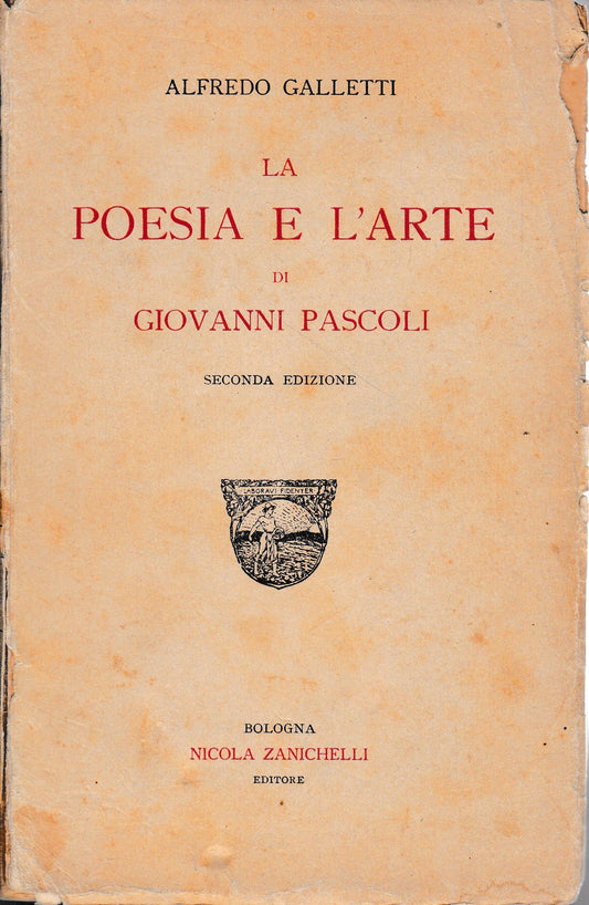 La poesie e l'arte di Giovanni Pascoli - copertina
