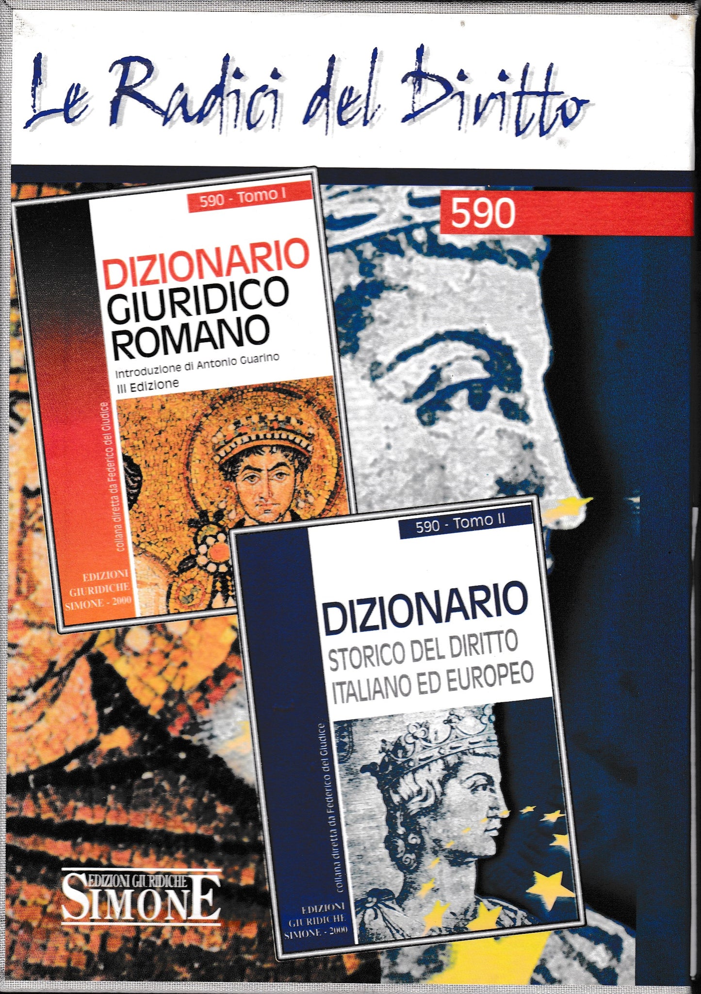 Le radici del diritto. Dizionario giuridico romano-Dizionario storico del diritto italiano ed europeo. Con CD-ROM - copertina