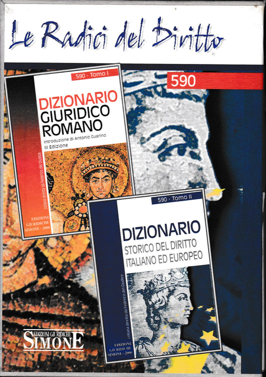 Le radici del diritto. Dizionario giuridico romano-Dizionario storico del diritto italiano ed europeo. Con CD-ROM - copertina