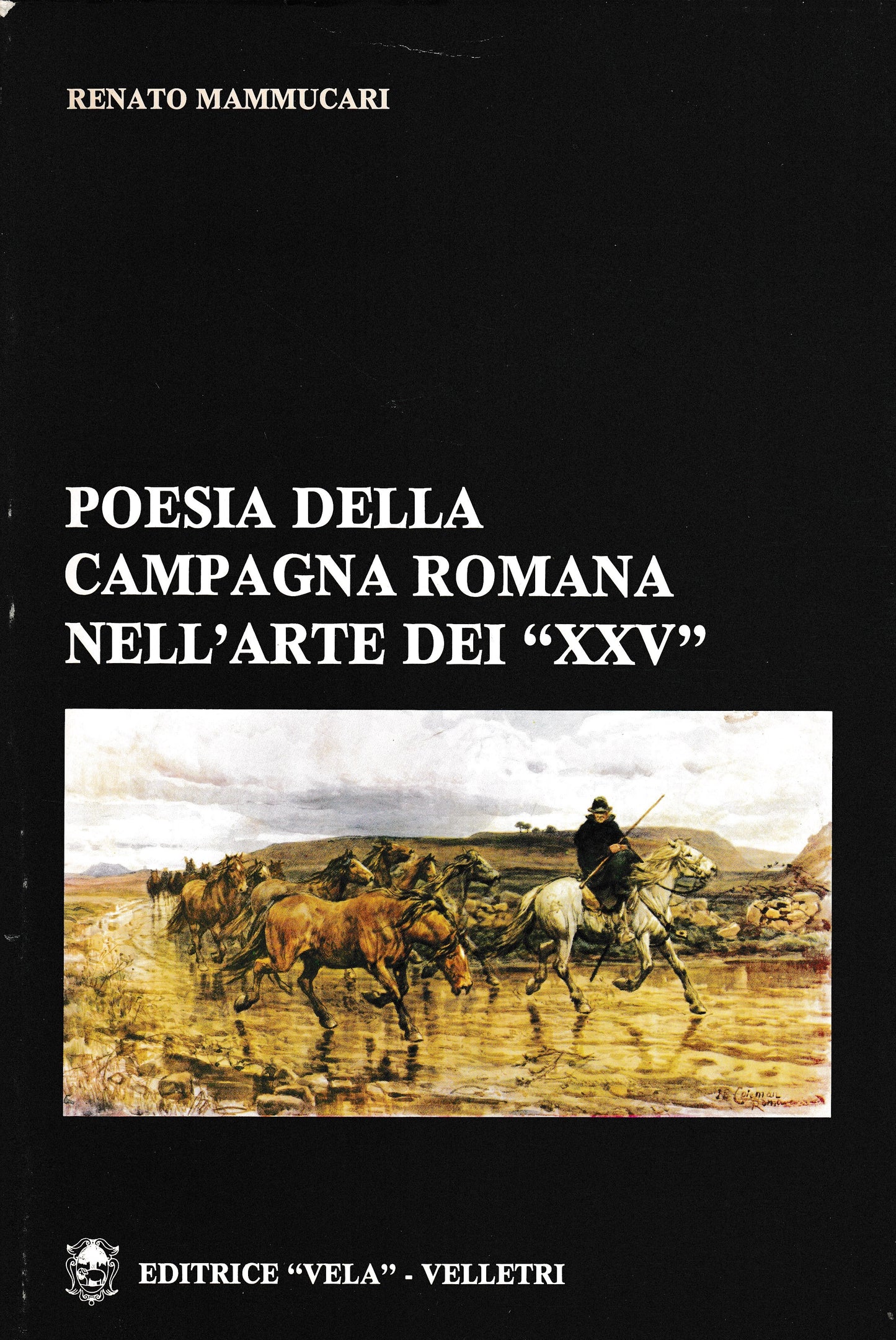 Poesia della campagna romana nell'arte dei "XXV" - copertina