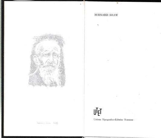 Bernard Shaw. Premio Nobel 1925 - copertina
