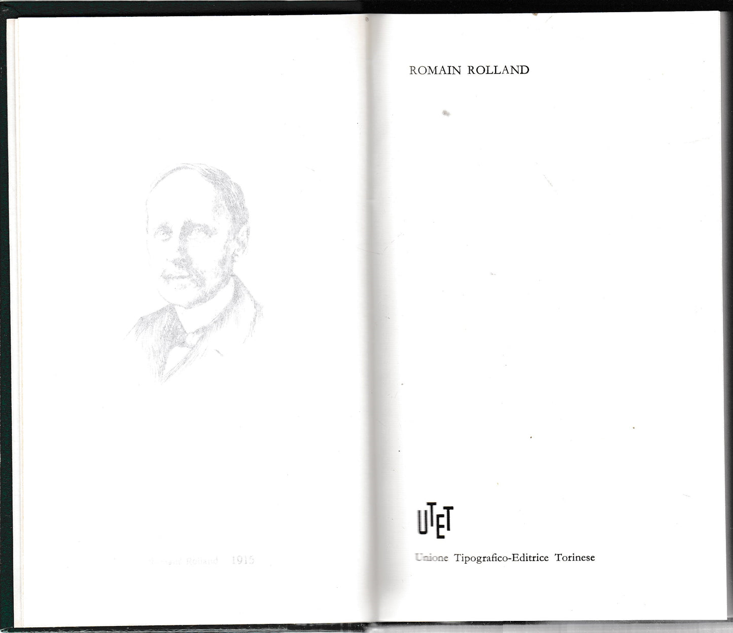 Romain Rolland. Premio Nobel 1915 - copertina