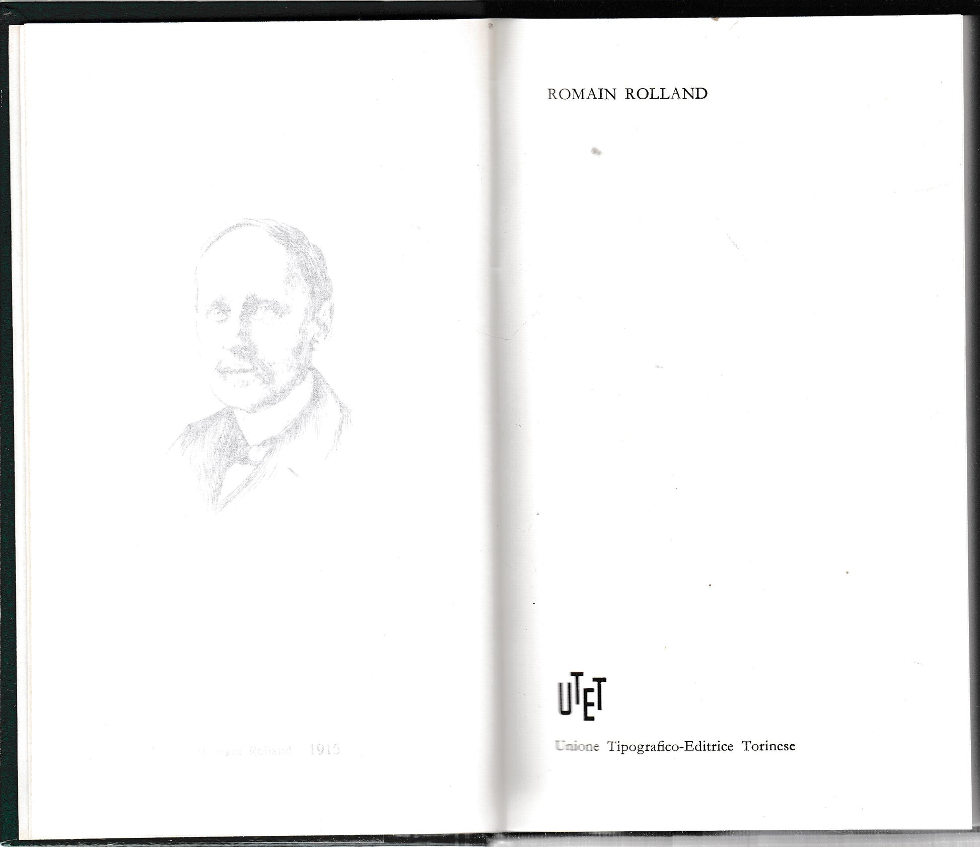 Romain Rolland. Premio Nobel 1915 - copertina