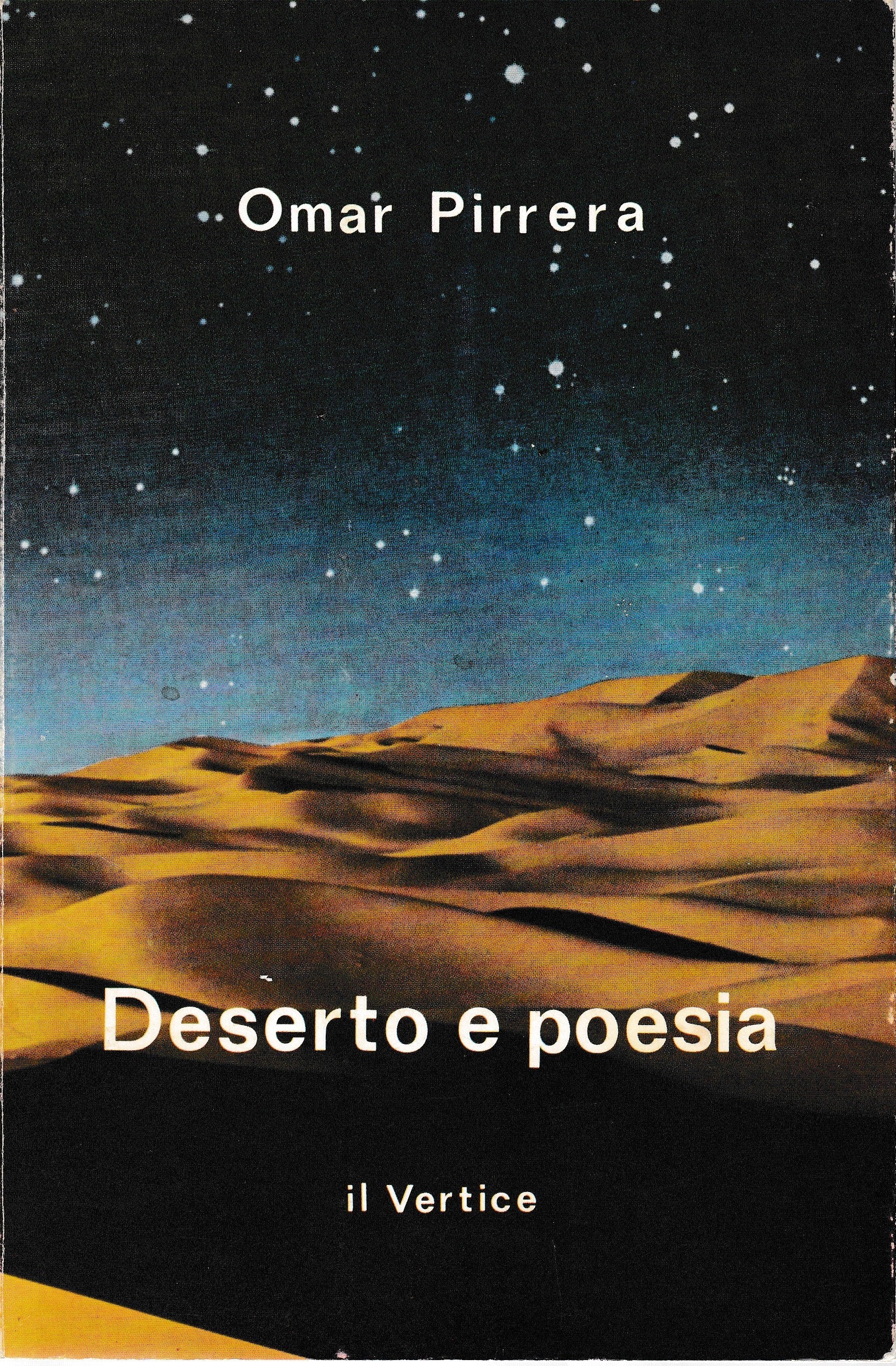 Deserto e poesia - copertina