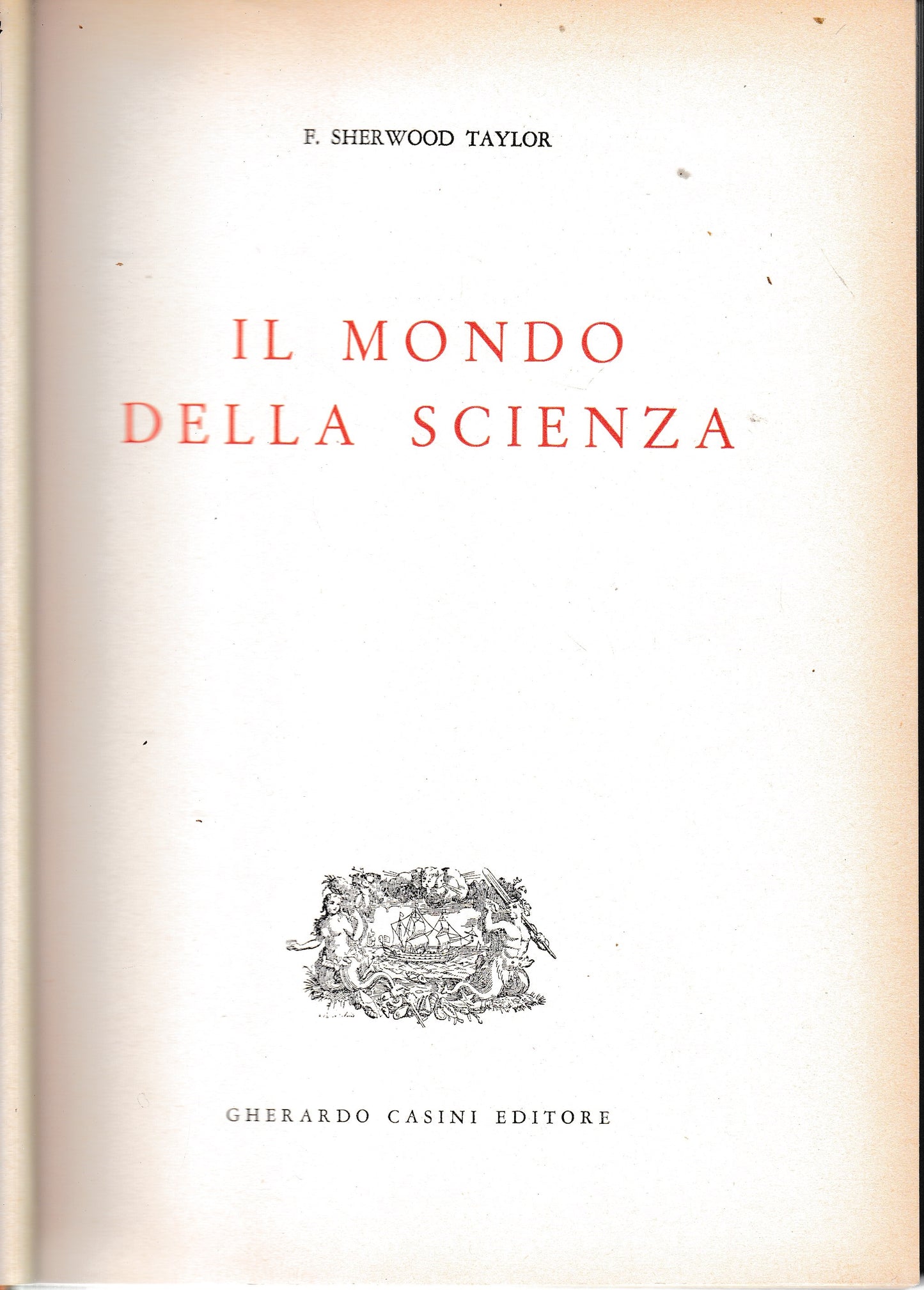 Il mondo della Scienza - copertina