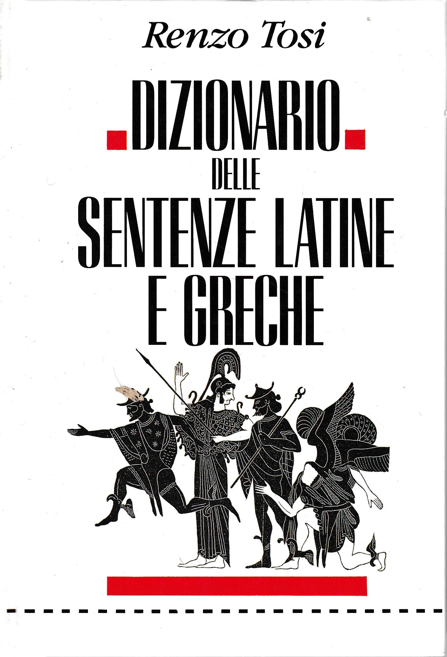 Dizionario delle sentenze Latine e Greche - copertina