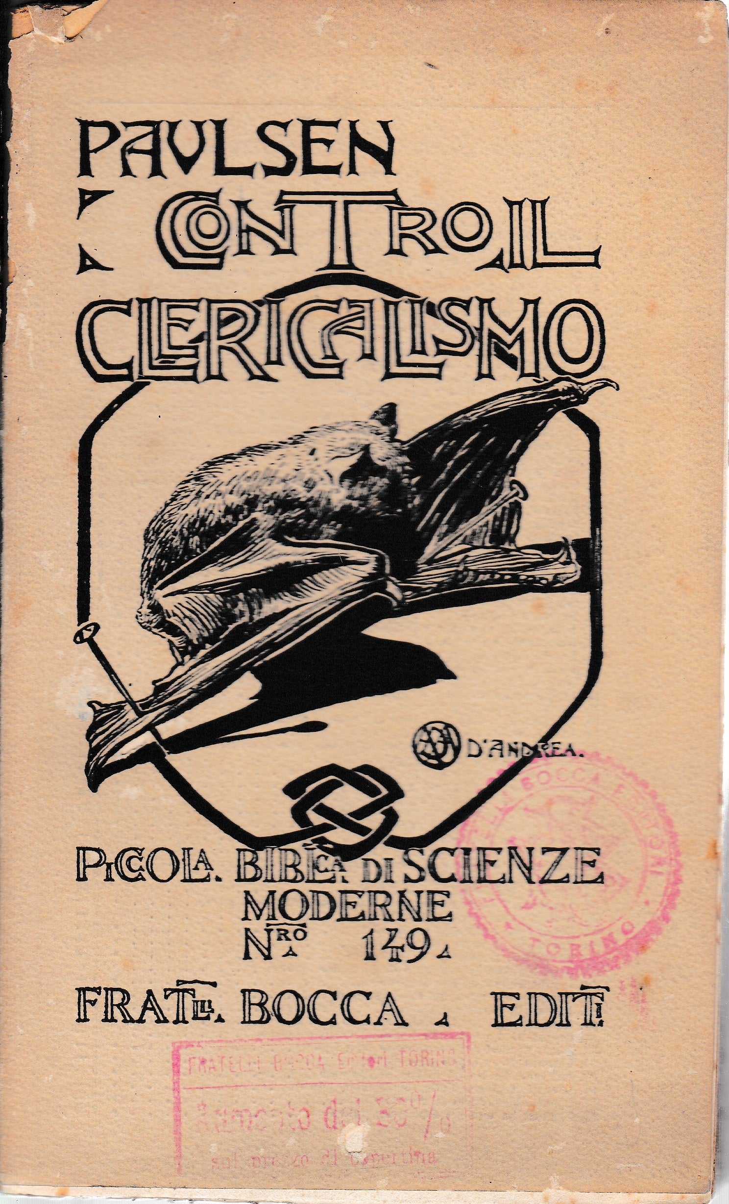 Contro il clericalismo - copertina