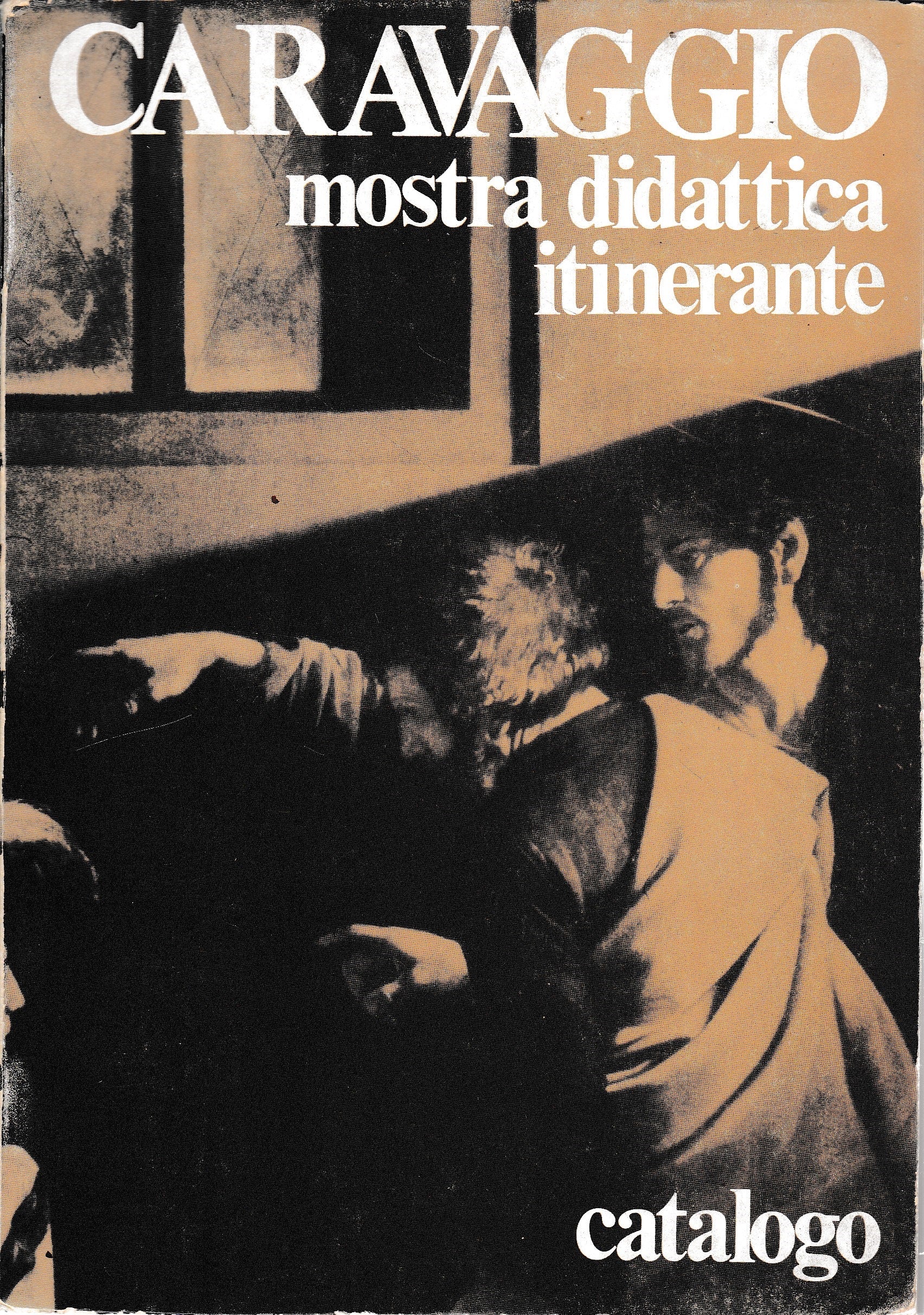 Caravaggio mostra didattica itinerante, catalogo - copertina