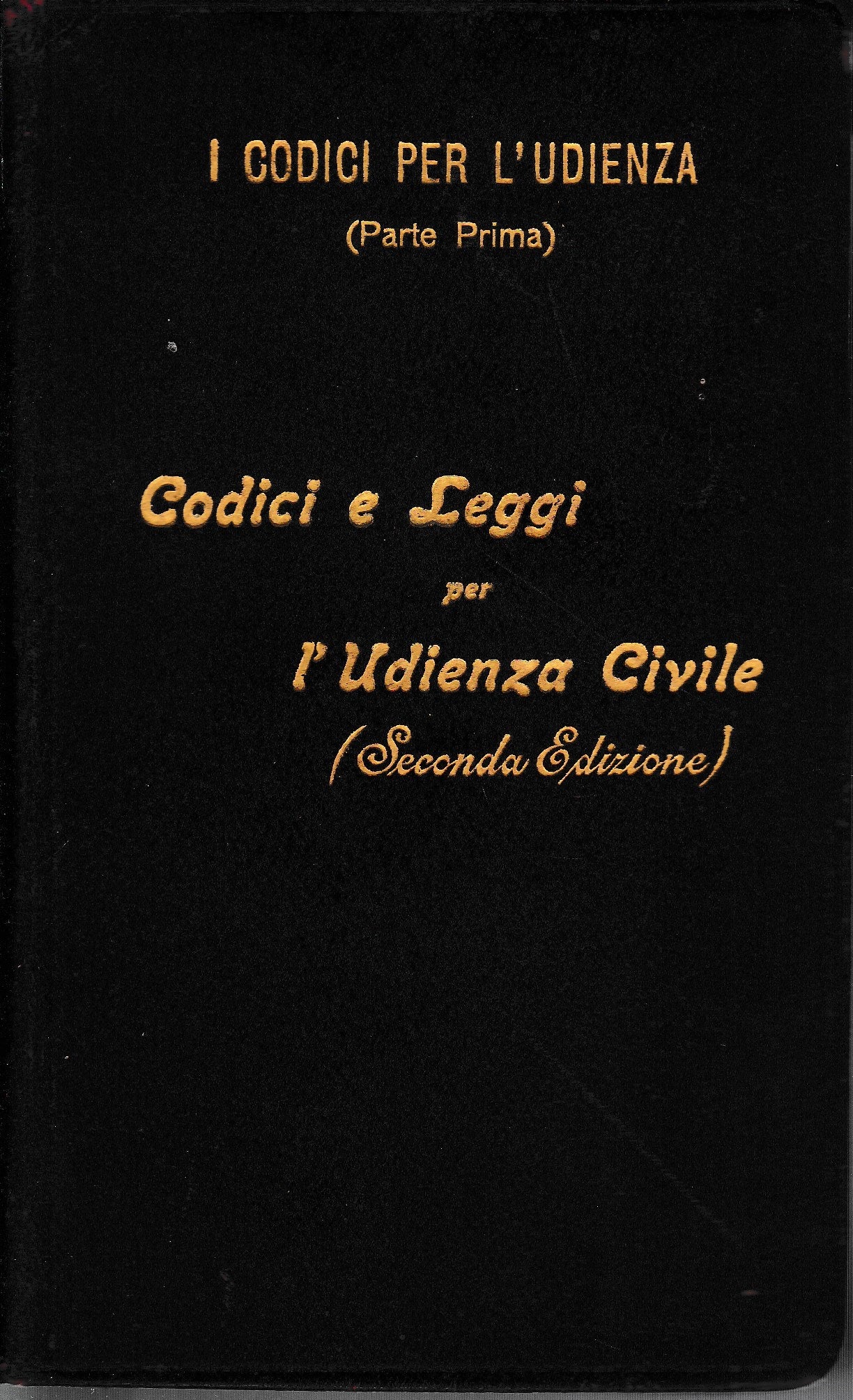 I codici per l'udienza (parte prima) Codici e leggi per l'udienza Civile - copertina