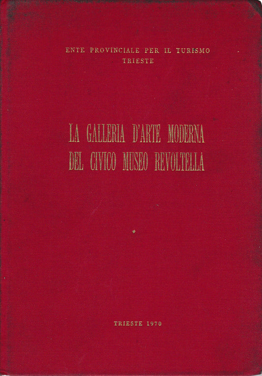 Catalogo della Galleria d'arte moderna del civico Museo Revoltella - copertina