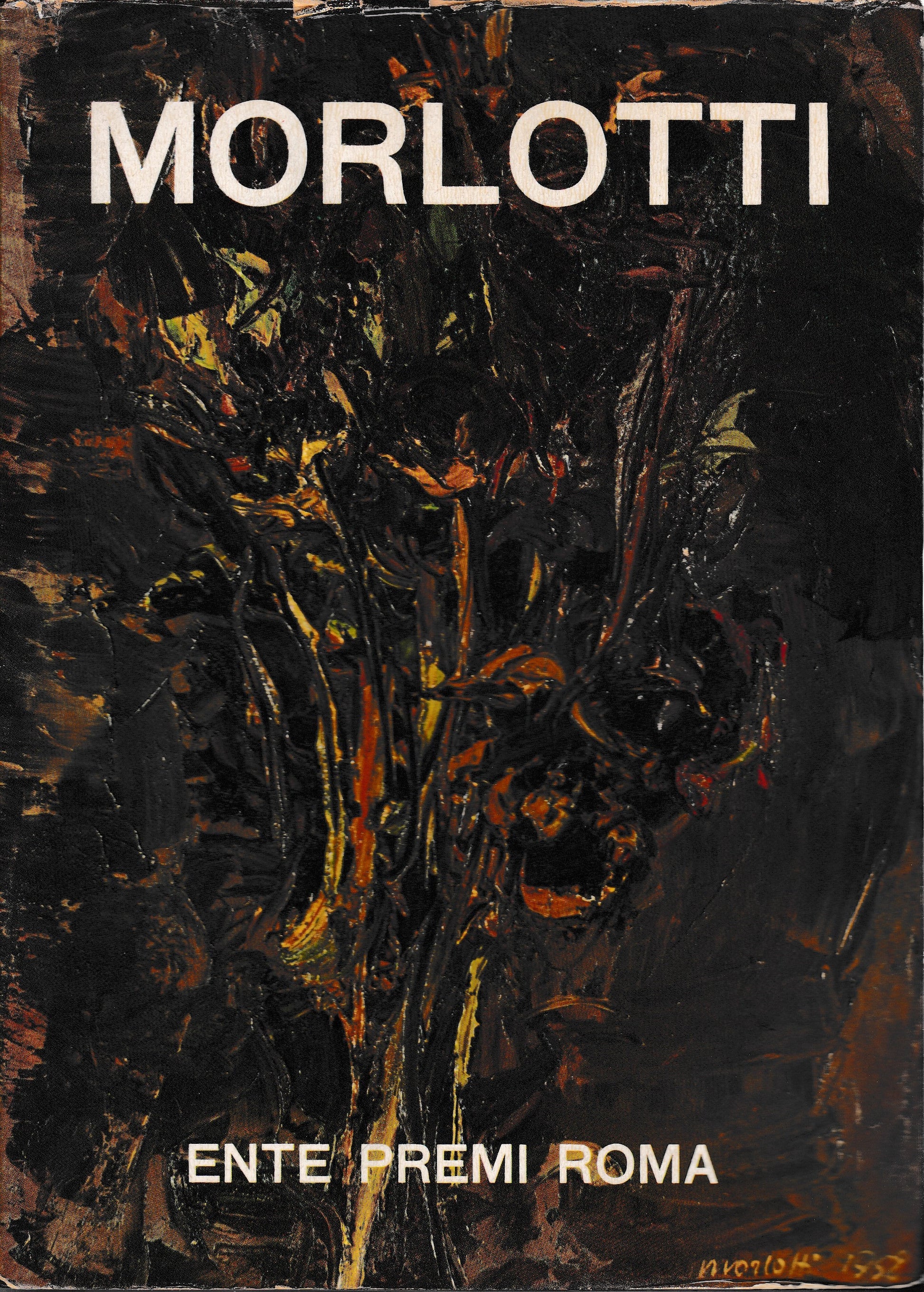 Morlotti. Autografato dall'artista. - copertina
