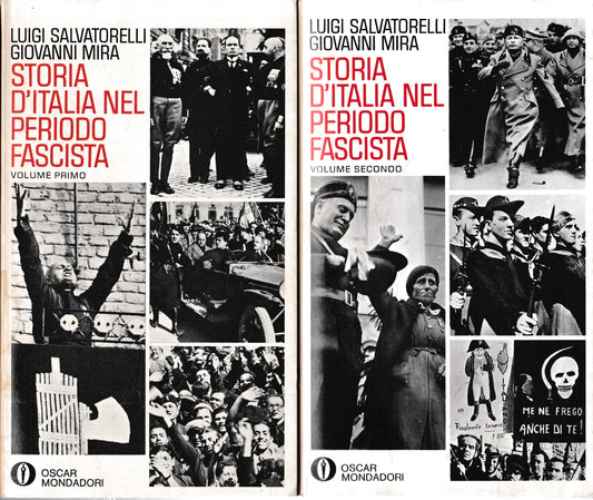 Storia d'Italia nel periodo fascista, 2 volumi - copertina