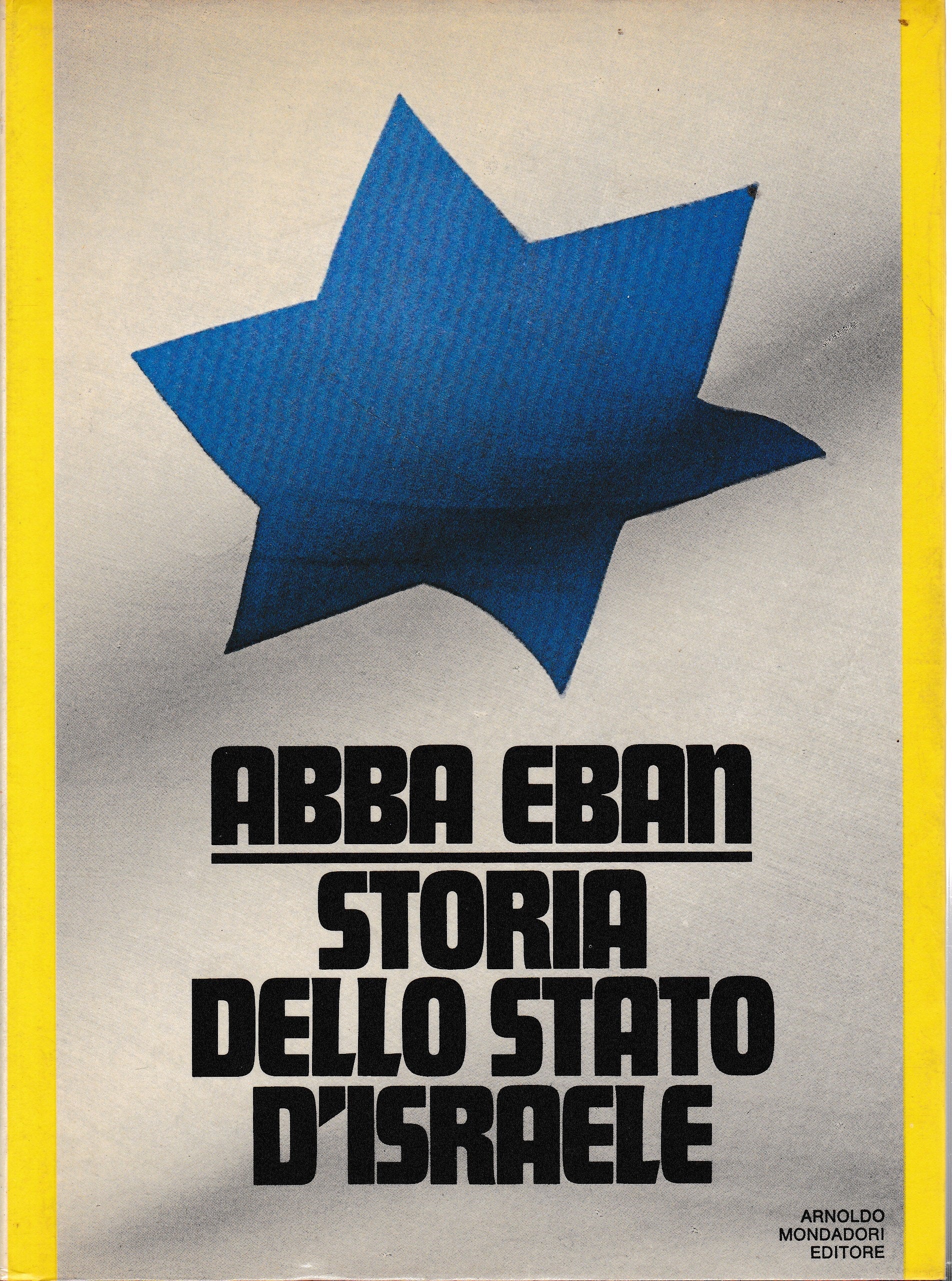 Storia dello Stato d'Israele - copertina