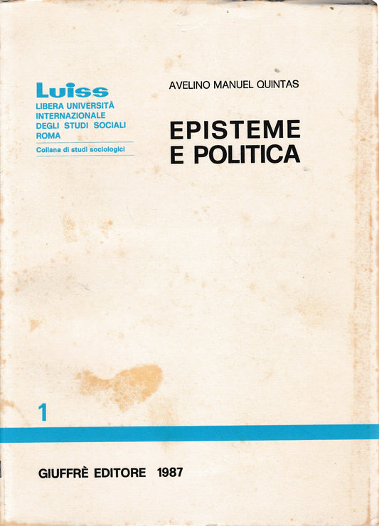 Episteme e politica - copertina