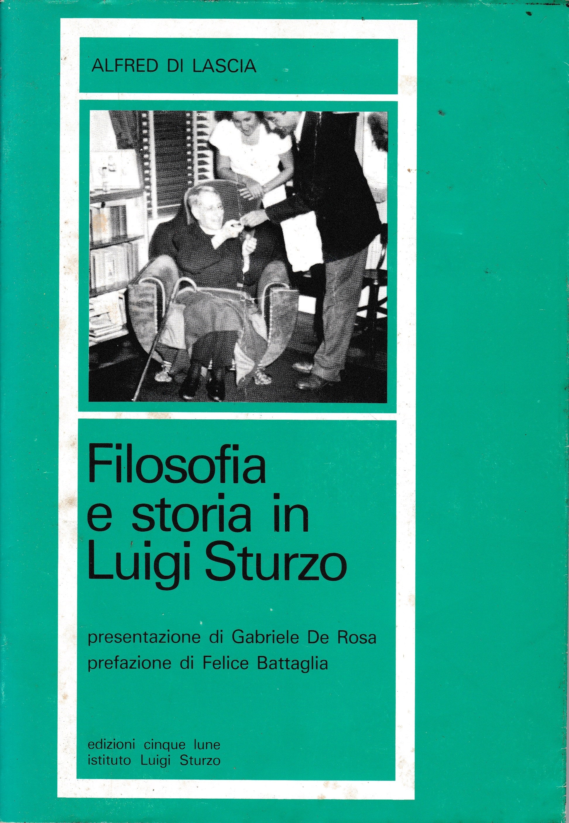 Filosofia e storia in Luigi Sturzo - copertina