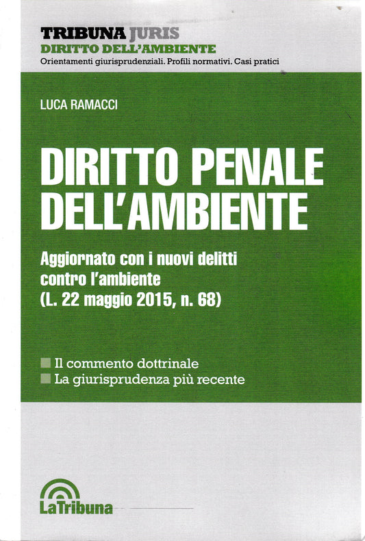 Diritto penale dell'ambiente - copertina