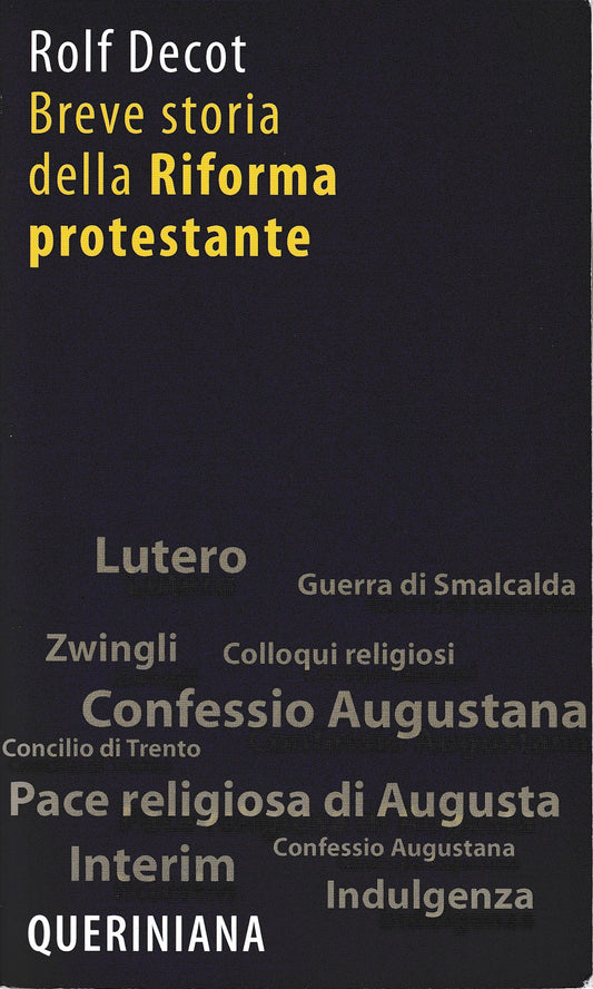 Breve storia della Riforma protestante - copertina