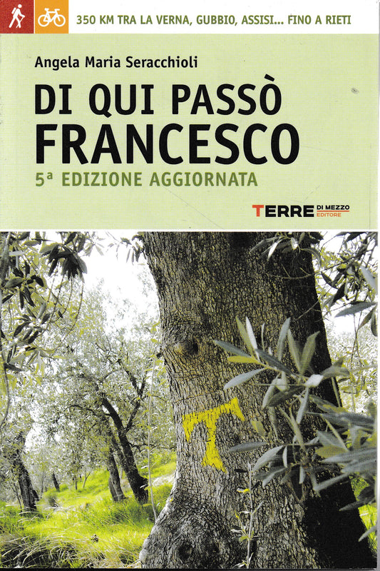 Di qui passò Francesco. 350 chilometri a piedi tra La Verna, Gubbio, Assisi.. fino a Rieti - copertina