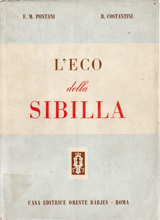 L'eco della Sibilla - copertina