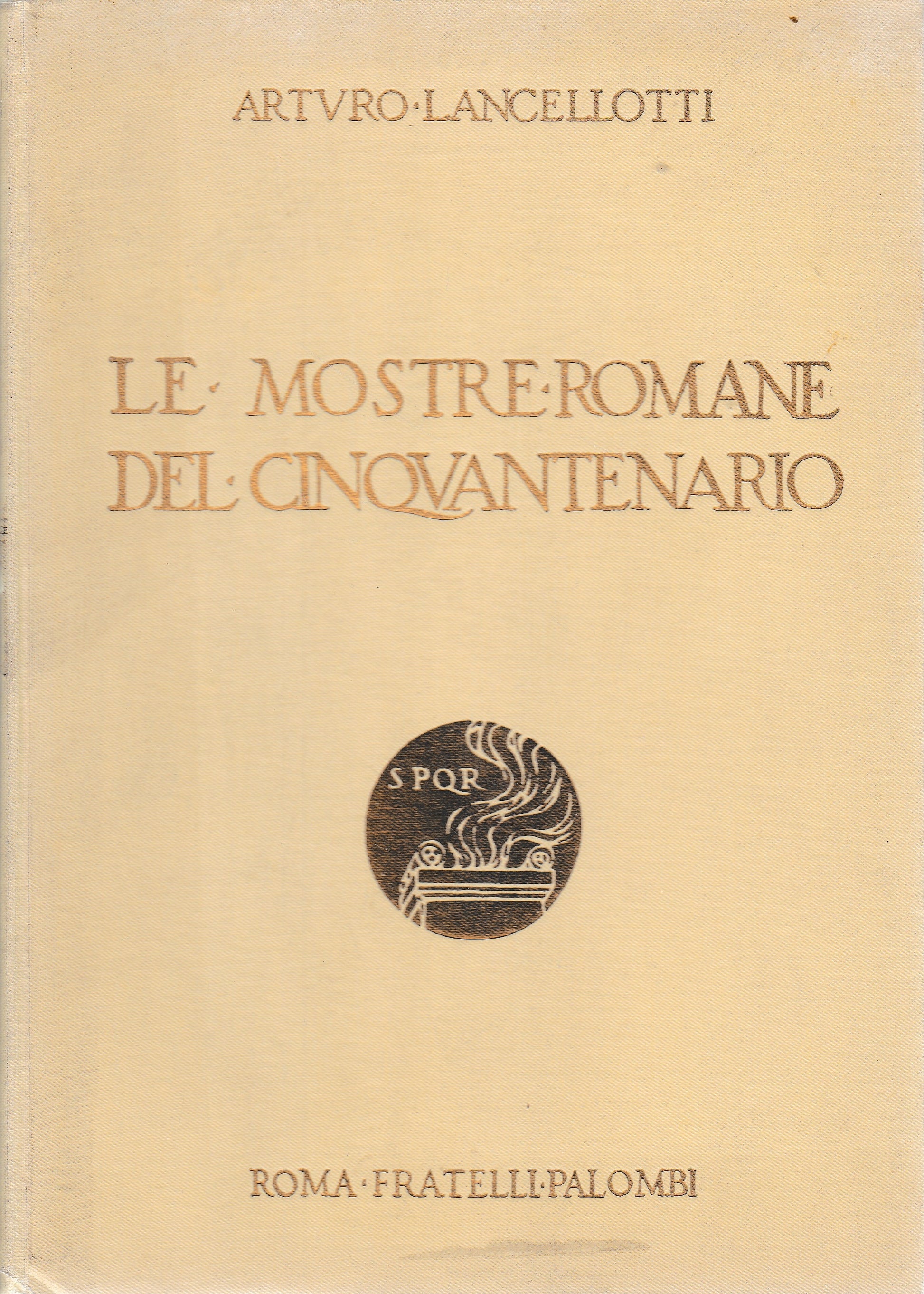 Le mostre romane del cinquantenario - copertina