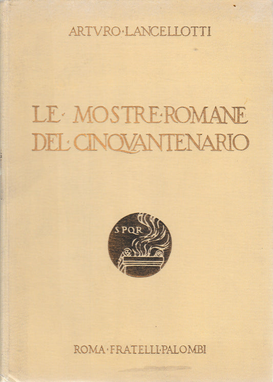 Le mostre romane del cinquantenario - copertina